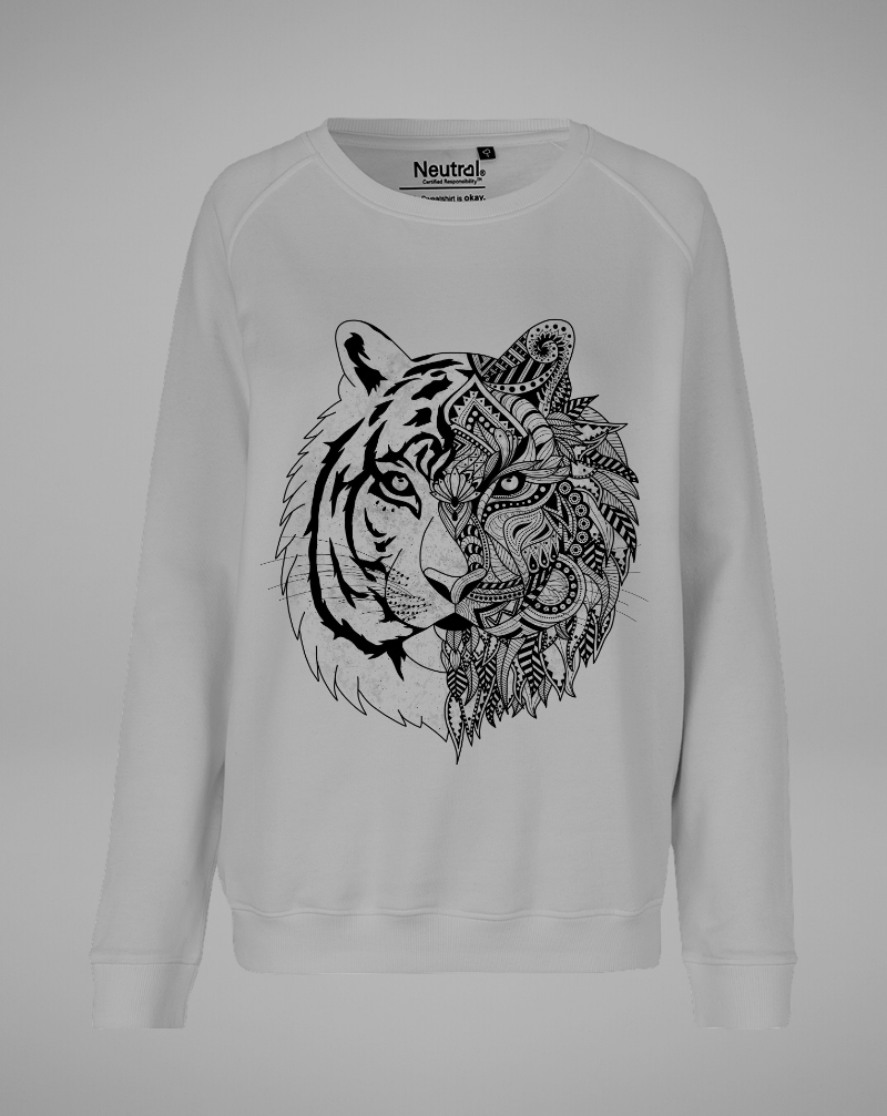 TIGER Sweater - grey with black - blogger and brands