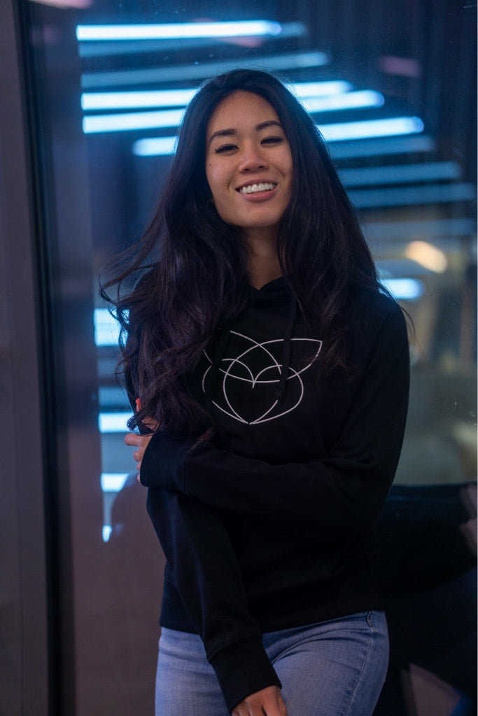 MRS.MARLISA Hoodie black - blogger and brands