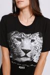 asfes LEOPARD Shirt black - blogger and brands