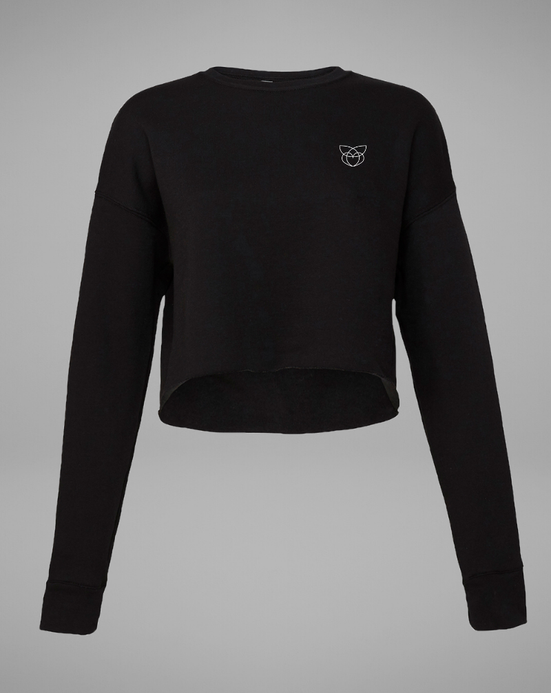 MRS.MARLISA Crop Sweater - black - blogger and brands