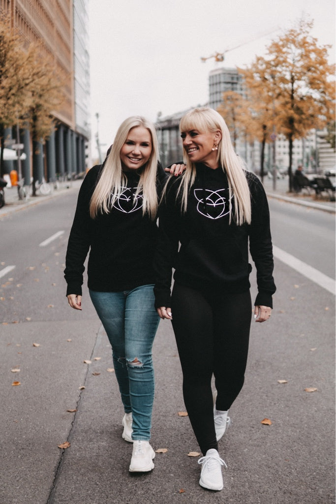 MRS.MARLISA Hoodie black - blogger and brands