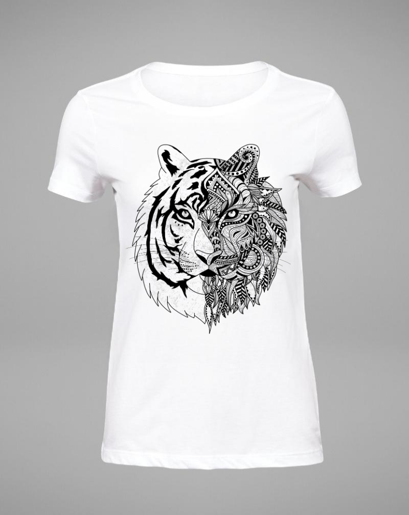 TIGER Shirt - white - blogger and brands