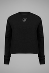 A STYLE Crop Sweater black - blogger and brands