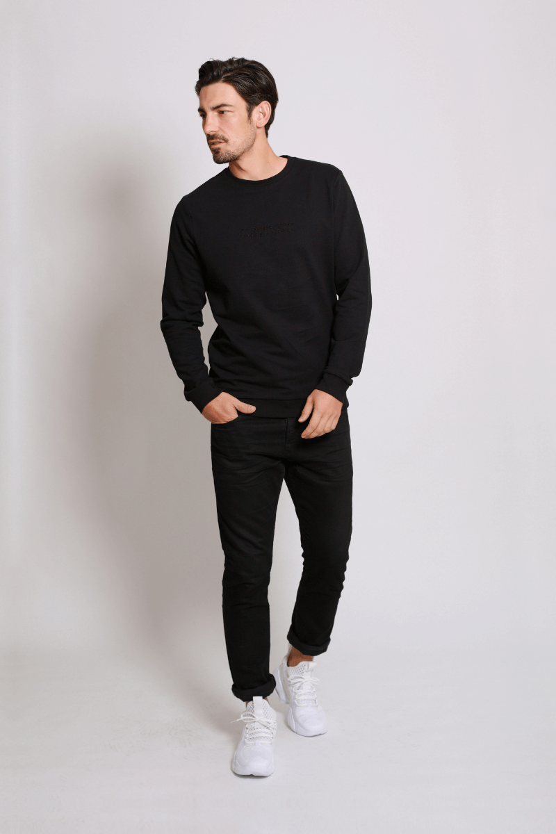 asfes Sweater black - blogger and brands