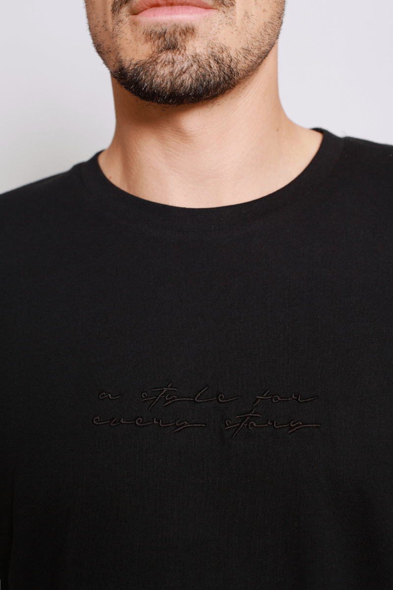 asfes Shirt black - blogger and brands