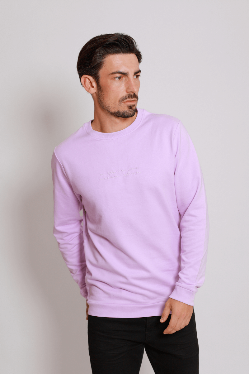 asfes Sweater purple - blogger and brands