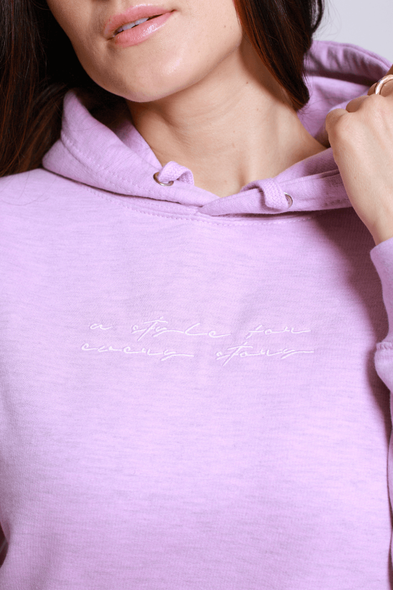 asfes Hoodie purple - blogger and brands