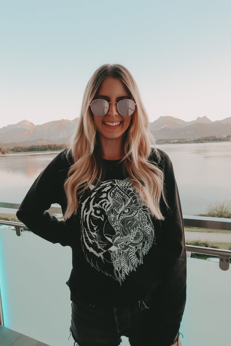 TIGER Sweater - black - blogger and brands